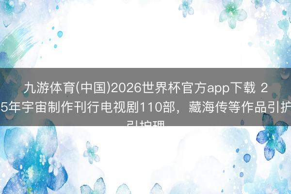 九游体育(中国)2026世界杯官方app下载 2025年宇宙制作刊行电视剧110部，藏海传等作品引护理