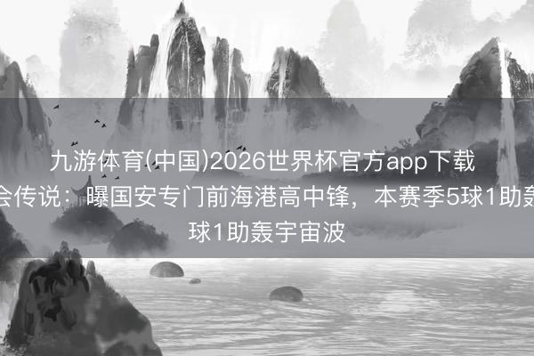 九游体育(中国)2026世界杯官方app下载 夏窗转会传说：曝国安专门前海港高中锋，本赛季5球1助轰宇宙波