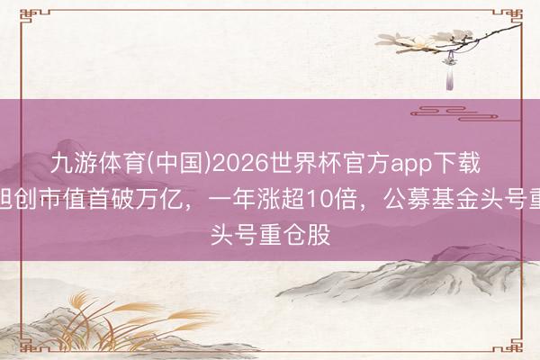 九游体育(中国)2026世界杯官方app下载 中际旭创市值首破万亿，一年涨超10倍，公募基金头号重仓股