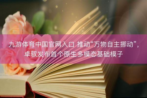 九游体育中国官网入口 推动“万物自主挪动”，卓驭发布首个原生多模态基础模子